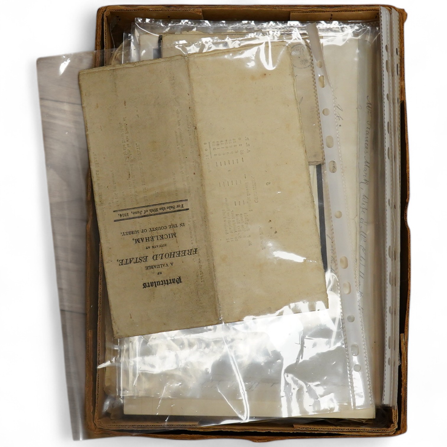A collection of 19th and 20th century documents, correspondence, and publications, including some of Royal interest